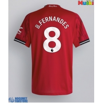 Manchester United Bruno Fernandes #8 Domaci Dres 2025-26 Kratak Rukav